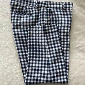 J. Crew linen blend fully lined ankle pants.Size 12.